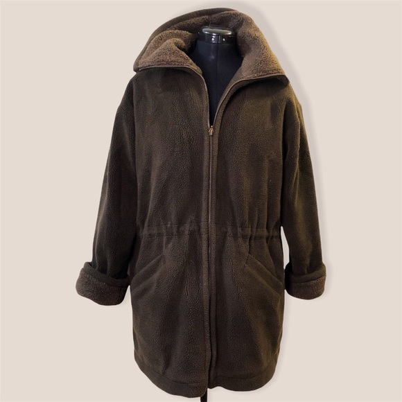 Brown Teddy Coat - Picture 3 of 9